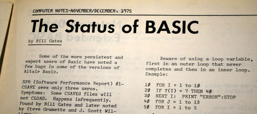 QBasic: Historia del lenguaje BASIC